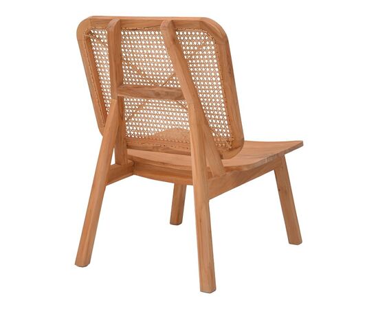 Καρέκλα Viborg pakoworld φυσικό teak ξύλο-φυσικό rattan 60x75x87εκ - ΚΑΡΕΚΛΕΣ - ΠΟΛΥΘΡΟΝΕΣ στο Milonadakis.gr