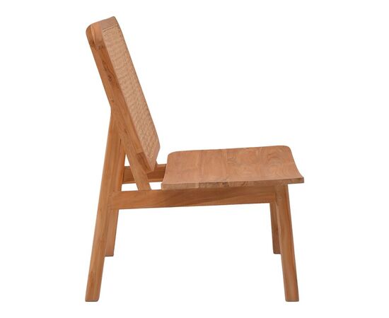 Καρέκλα Viborg pakoworld φυσικό teak ξύλο-φυσικό rattan 60x75x87εκ - ΚΑΡΕΚΛΕΣ - ΠΟΛΥΘΡΟΝΕΣ στο Milonadakis.gr
