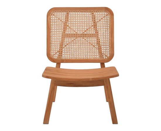 Καρέκλα Viborg pakoworld φυσικό teak ξύλο-φυσικό rattan 60x75x87εκ - ΚΑΡΕΚΛΕΣ - ΠΟΛΥΘΡΟΝΕΣ στο Milonadakis.gr