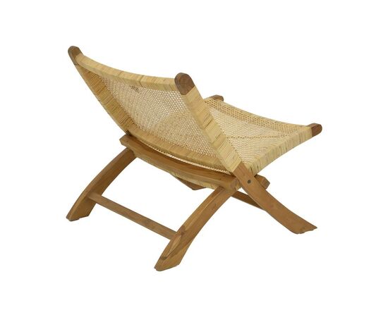 Καρέκλα Jerenze pakoworld φυσικό teak ξύλο-rattan 65x78x68εκ - ΚΑΡΕΚΛΕΣ - ΠΟΛΥΘΡΟΝΕΣ στο Milonadakis.gr