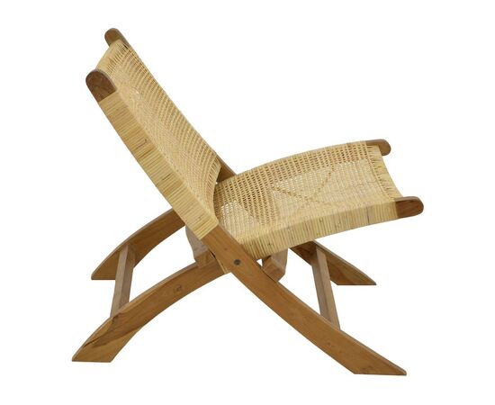 Καρέκλα Jerenze pakoworld φυσικό teak ξύλο-rattan 65x78x68εκ - ΚΑΡΕΚΛΕΣ - ΠΟΛΥΘΡΟΝΕΣ στο Milonadakis.gr