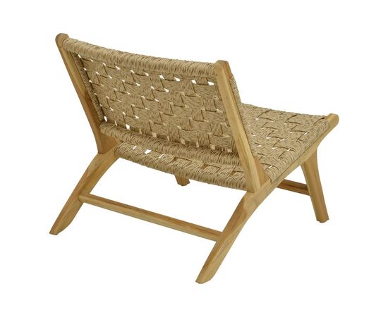 Καρέκλα Foldere pakoworld φυσικό teak ξύλο-σχοινί 65x78x68εκ - ΚΑΡΕΚΛΕΣ - ΠΟΛΥΘΡΟΝΕΣ στο Milonadakis.gr