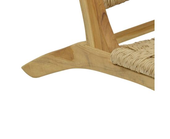 Καρέκλα Foldere pakoworld φυσικό teak ξύλο-σχοινί 65x78x68εκ - ΚΑΡΕΚΛΕΣ - ΠΟΛΥΘΡΟΝΕΣ στο Milonadakis.gr