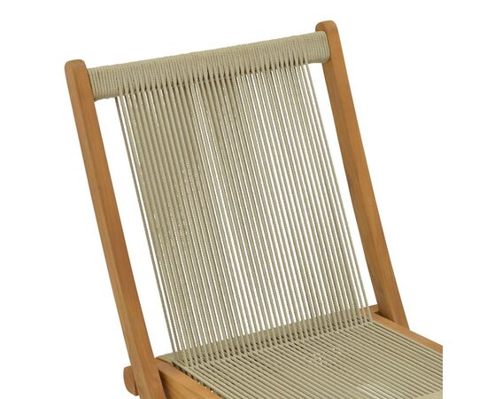 Καρέκλα Banou pakoworld teak ξύλο και σχοινί σε φυσική απόχρωση 51.5x58x88εκ - ΚΑΡΕΚΛΕΣ - ΠΟΛΥΘΡΟΝΕΣ στο Milonadakis.gr