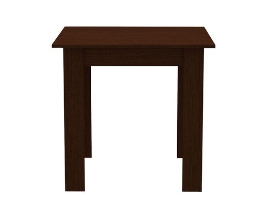 Τραπέζι Manka I pakoworld μελαμίνη σε wenge απόχρωση 80x80x77εκ - ΤΡΑΠΕΖΙΑ ΚΟΥΖΙΝΑΣ στο Milonadakis.gr