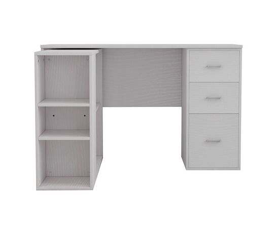 Γραφείο γωνιακό Polina pakoworld λευκό 120x100x75εκ - ΓΡΑΦΕΙΑ στο Milonadakis.gr