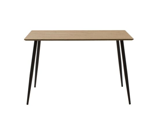 Τραπέζι Cuba pakoworld MDF sonoma-μαύρο 120x80x76εκ - ΤΡΑΠΕΖΙΑ ΚΟΥΖΙΝΑΣ στο Milonadakis.gr