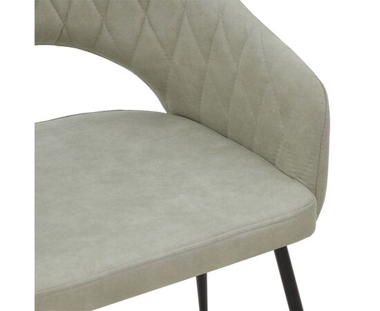 Πολυθρόνα Macie pakoworld ύφασμα antique γκρι-μαύρο 58x50x85εκ - ΚΑΡΕΚΛΕΣ - ΠΟΛΥΘΡΟΝΕΣ ΕΣ. στο Milonadakis.gr