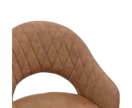 Πολυθρόνα Macie pakoworld ύφασμα καφέ antique-μαύρο 58x50x85εκ - ΚΑΡΕΚΛΕΣ - ΠΟΛΥΘΡΟΝΕΣ ΕΣ. στο Milonadakis.gr