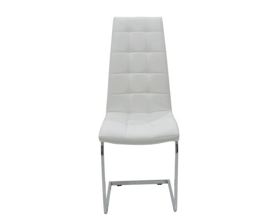 Καρέκλα Darrell pakoworld pu λευκό-βάση χρωμίου 42x49x106εκ - ΚΑΡΕΚΛΕΣ - ΠΟΛΥΘΡΟΝΕΣ ΕΣ. στο Milonadakis.gr