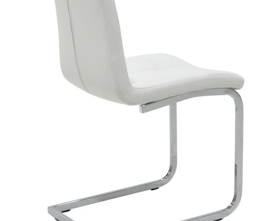 Καρέκλα Darrell pakoworld pu λευκό-βάση χρωμίου 42x49x106εκ - ΚΑΡΕΚΛΕΣ - ΠΟΛΥΘΡΟΝΕΣ ΕΣ. στο Milonadakis.gr