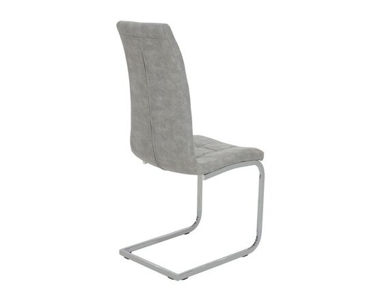 Καρέκλα Darrell pakoworld pu αντικέ γκρι-βάση χρωμίου 42x49x106εκ - ΚΑΡΕΚΛΕΣ - ΠΟΛΥΘΡΟΝΕΣ ΕΣ. στο Milonadakis.gr