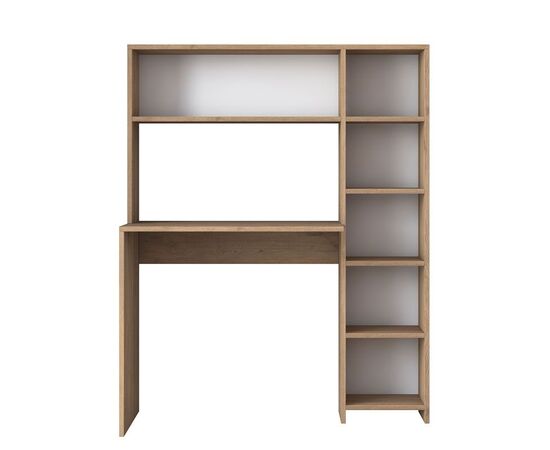 Γραφείο με βιβλιοθήκη Bookie pakoworld sonoma 113x40x142εκ - ΓΡΑΦΕΙΑ στο Milonadakis.gr