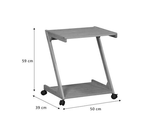 Βοηθητικό τραπέζι Fit pakoworld MDF φυσικό 50x39x59εκ - ΒΟΗΘΗΤΙΚΑ ΤΡΑΠΕΖΑΚΙΑ στο Milonadakis.gr