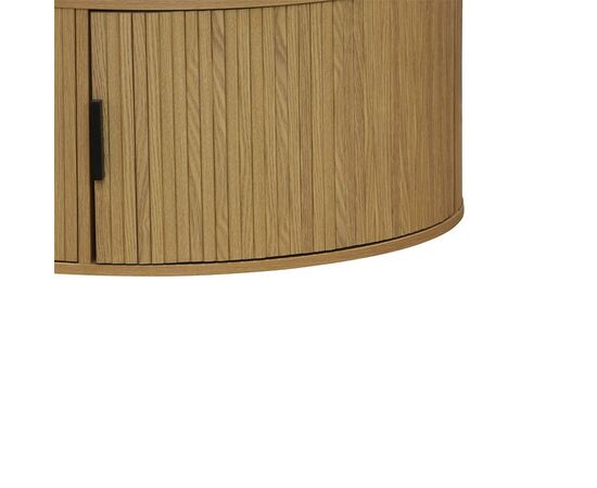 Τραπέζι σαλονιού Scandi pakoworld MDF φυσικό Φ80x35.5εκ - ΤΡΑΠΕΖΑΚΙΑ ΣΑΛΟΝΙΟΥ στο Milonadakis.gr