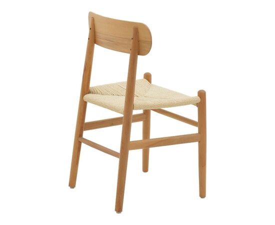 Καρέκλα Thomas pakoworld ξύλο οξιάς φυσικό-έδρα φυσικό σχοινί 44x36x79εκ - ΚΑΡΕΚΛΕΣ - ΠΟΛΥΘΡΟΝΕΣ ΕΣ. στο Milonadakis.gr