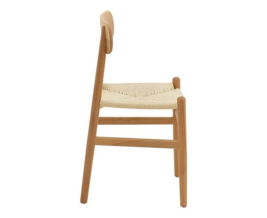 Καρέκλα Thomas pakoworld ξύλο οξιάς φυσικό-έδρα φυσικό σχοινί 44x36x79εκ - ΚΑΡΕΚΛΕΣ - ΠΟΛΥΘΡΟΝΕΣ ΕΣ. στο Milonadakis.gr