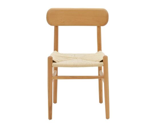 Καρέκλα Thomas pakoworld ξύλο οξιάς φυσικό-έδρα φυσικό σχοινί 44x36x79εκ - ΚΑΡΕΚΛΕΣ - ΠΟΛΥΘΡΟΝΕΣ ΕΣ. στο Milonadakis.gr