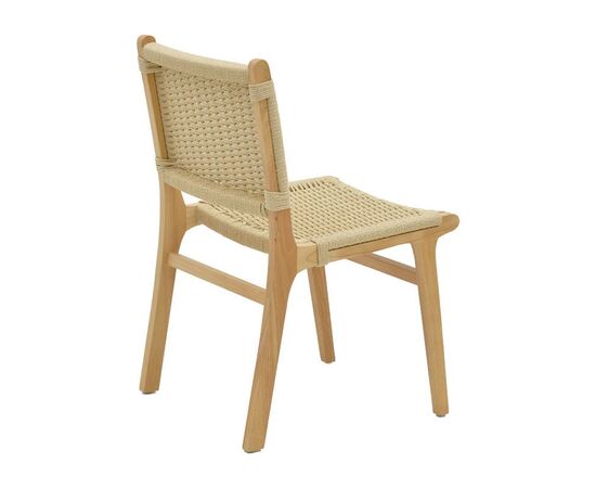 Καρέκλα Julien pakoworld rubberwood φυσικό-έδρα φυσικό σχοινί 61x54x85εκ - ΚΑΡΕΚΛΕΣ - ΠΟΛΥΘΡΟΝΕΣ ΕΣ. στο Milonadakis.gr
