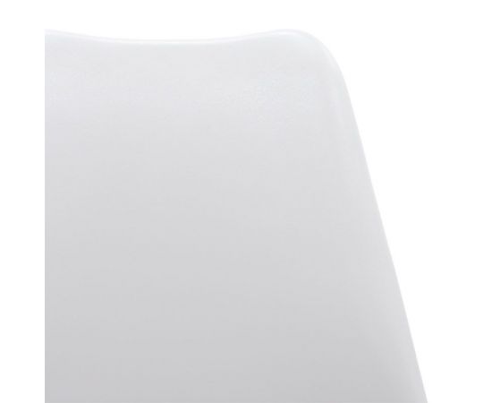Καρέκλα Gaston pakoworld PP-PU λευκό-φυσικό πόδι 53.5x48.5x83εκ - ΚΑΡΕΚΛΕΣ - ΠΟΛΥΘΡΟΝΕΣ ΕΣ. στο Milonadakis.gr