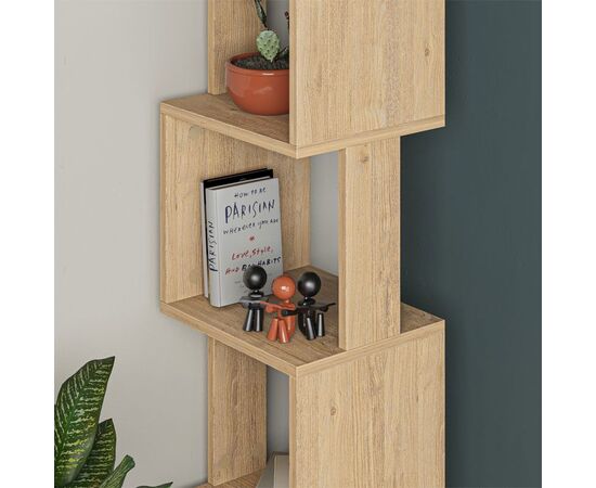 Βιβλιοθήκη - στήλη Piri pakoworld oak μελαμίνης 35x30x161εκ - ΒΙΒΛΙΟΘΗΚΕΣ στο Milonadakis.gr