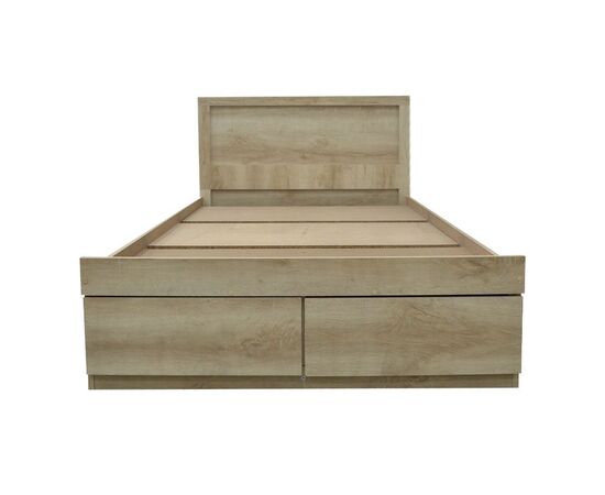 Κρεβάτι μονό Nalos pakoworld με συρτάρι castillo-oak 100x200εκ - ΚΡΕΒΑΤΙΑ στο Milonadakis.gr