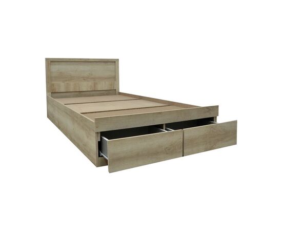 Κρεβάτι μονό Nalos pakoworld με συρτάρι castillo-oak 100x200εκ - ΚΡΕΒΑΤΙΑ στο Milonadakis.gr