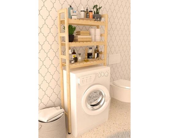 Έπιπλο πλυντηρίου Godric pakoworld φυσικό 70x21x150εκ - ΟΡΓΑΝΩΣΗ ΣΠΙΤΙΟΥ στο Milonadakis.gr