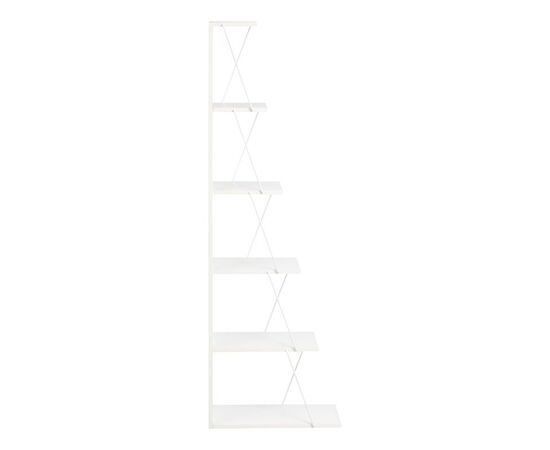 Βιβλιοθήκη mini Tars pakoworld λευκό 50x22x150εκ - ΒΙΒΛΙΟΘΗΚΕΣ στο Milonadakis.gr
