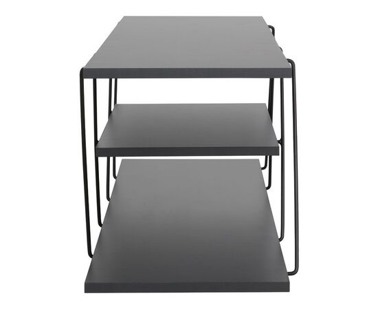Έπιπλο τηλεόρασης Tars pakoworld ανθρακί-μαύρο 120x30x33εκ - ΕΠΙΠΛΑ ΤΗΛΕΟΡΑΣΗΣ στο Milonadakis.gr