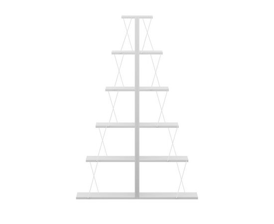 Βιβλιοθήκη mini Tars pakoworld λευκό 130x22x146εκ - ΒΙΒΛΙΟΘΗΚΕΣ στο Milonadakis.gr