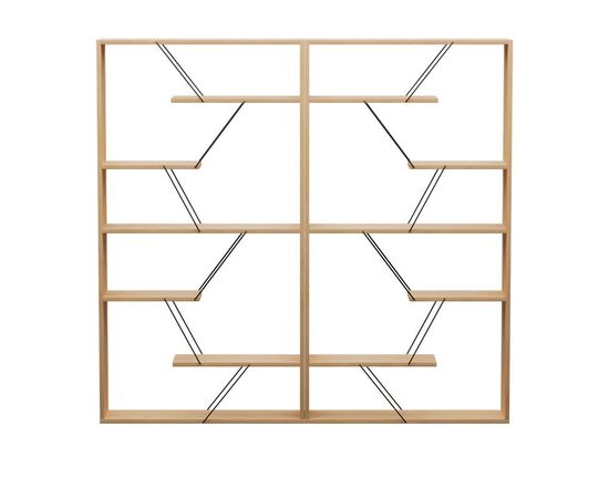 Βιβλιοθήκη Tars pakoworld sonoma-μαύρο 168x24x157εκ - ΒΙΒΛΙΟΘΗΚΕΣ στο Milonadakis.gr