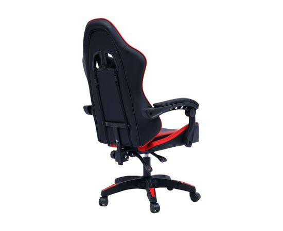 Καρέκλα γραφείου gaming William pakoworld PU μαύρο-κόκκινο - ΚΑΡΕΚΛΕΣ ΓΡΑΦΕΙΟΥ στο Milonadakis.gr