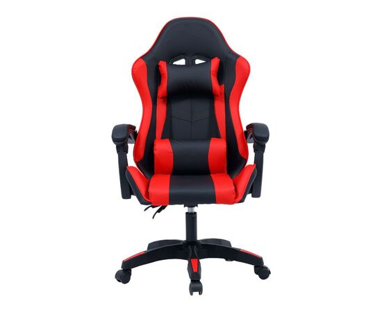 Καρέκλα γραφείου gaming William pakoworld PU μαύρο-κόκκινο - ΚΑΡΕΚΛΕΣ ΓΡΑΦΕΙΟΥ στο Milonadakis.gr