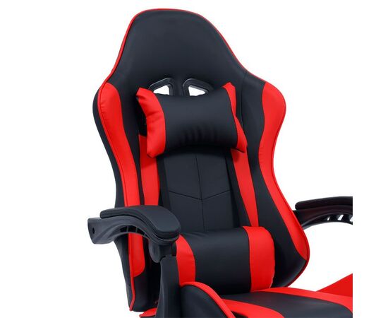 Καρέκλα γραφείου gaming William pakoworld PU μαύρο-κόκκινο - ΚΑΡΕΚΛΕΣ ΓΡΑΦΕΙΟΥ στο Milonadakis.gr