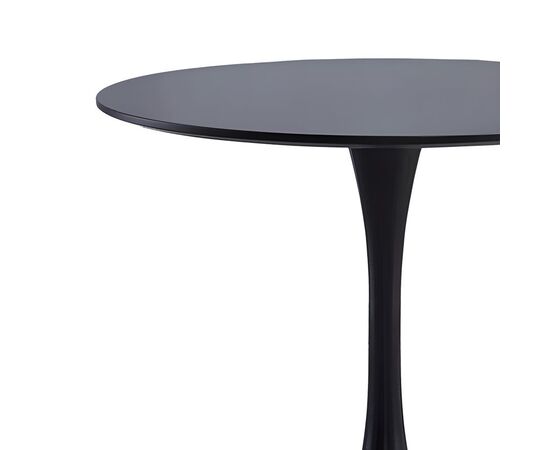 Τραπέζι σαλονιού Elijah pakoworld μαύρο Φ60x74cm - ΤΡΑΠΕΖΑΚΙΑ ΣΑΛΟΝΙΟΥ στο Milonadakis.gr