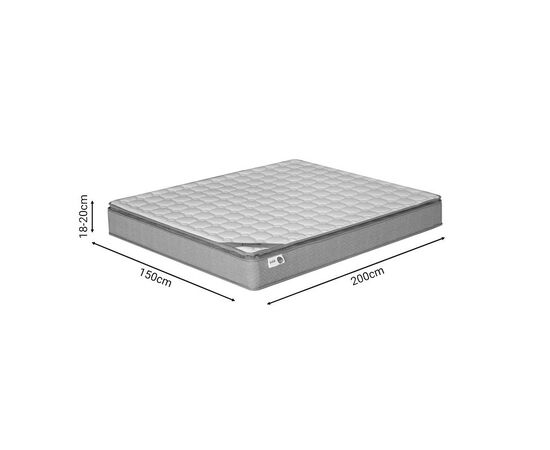 Στρώμα Perfecto pakoworld Continuous springs μονής όψης ανώστρωμα 18-20cm 150x200εκ - ΣΤΡΩΜΑΤΑ ΥΠΝΟΥ & ΣΟΜΙΕΔΕΣ στο Milonadakis.gr