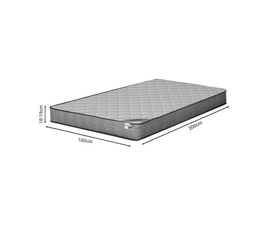 Στρώμα Frezio pakoworld pocket spring roll pack διπλής όψης 18-19cm 100x200εκ - POCKET SPRING στο Milonadakis.gr