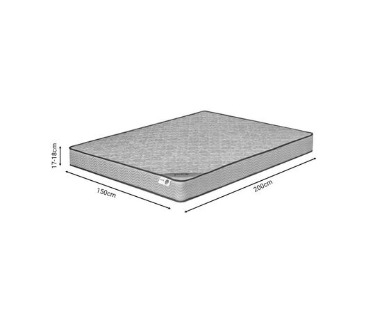 Στρώμα Klaudia pakoworld Continuous spring  μονής όψης 17-18cm 150x200εκ - CONTINUOUS SPRING στο Milonadakis.gr