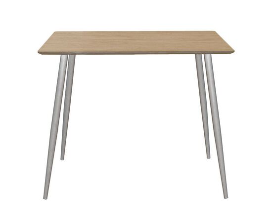 Τραπέζι Cuba pakoworld MDF sonoma-λευκό 70x70x75εκ - ΤΡΑΠΕΖΙΑ ΚΟΥΖΙΝΑΣ στο Milonadakis.gr