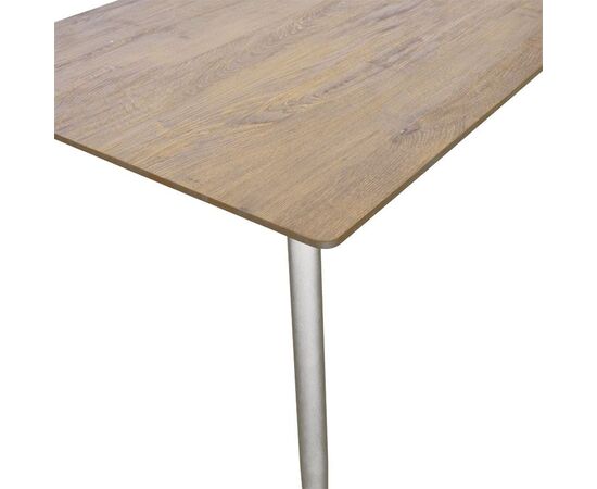 Τραπέζι Cuba pakoworld MDF sonoma-λευκό 70x70x75εκ - ΤΡΑΠΕΖΙΑ ΚΟΥΖΙΝΑΣ στο Milonadakis.gr