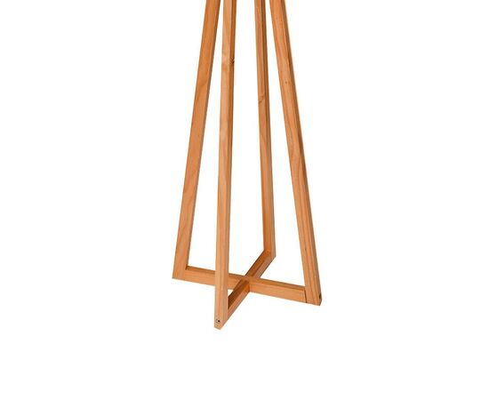 Φωτιστικό δαπέδου Flordel pakoworld E27 φυσικό ξύλο Φ38.5x116εκ - ΦΩΤΙΣΤΙΚΑ ΔΑΠΕΔΟΥ στο Milonadakis.gr