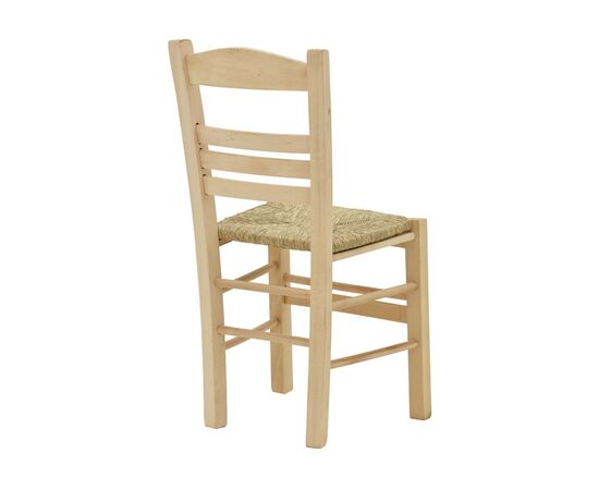 Καρέκλα καφενείου με ψάθα Ronson-Charchie pakoworld άβαφο ξύλο 42x40x89εκ - ΚΑΡΕΚΛΕΣ - ΠΟΛΥΘΡΟΝΕΣ ΕΣ. στο Milonadakis.gr