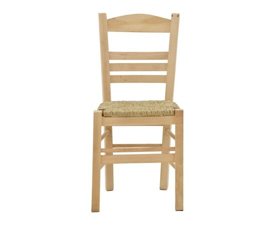 Καρέκλα καφενείου με ψάθα Ronson-Charchie pakoworld άβαφο ξύλο 42x40x89εκ - ΚΑΡΕΚΛΕΣ - ΠΟΛΥΘΡΟΝΕΣ ΕΣ. στο Milonadakis.gr
