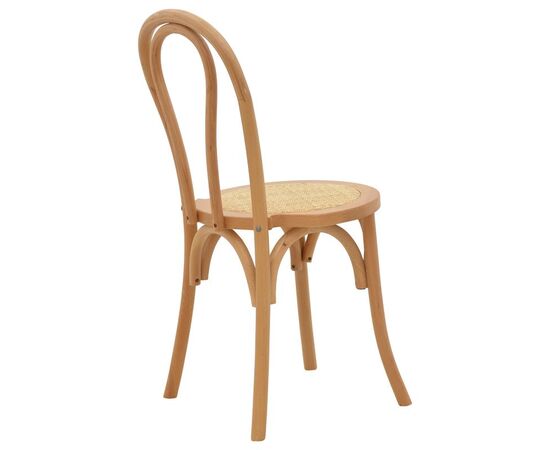 Καρέκλα Azhel pakoworld φυσικό ξύλο οξιάς-έδρα φυσικό rattan 41x50x89εκ - ΚΑΡΕΚΛΕΣ - ΠΟΛΥΘΡΟΝΕΣ ΕΣ. στο Milonadakis.gr