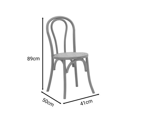 Καρέκλα Azhel pakoworld white wash ξύλο οξιάς-έδρα φυσικό rattan 41x50x89εκ - ΚΑΡΕΚΛΕΣ - ΠΟΛΥΘΡΟΝΕΣ ΕΣ. στο Milonadakis.gr