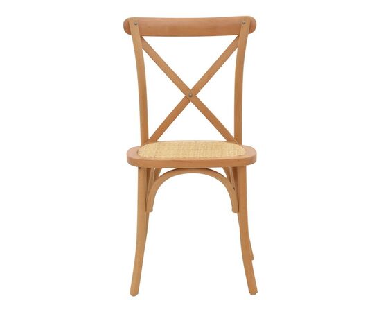 Καρέκλα Dylon pakoworld φυσικό ξύλο οξιάς-έδρα φυσικό rattan 48x52x89εκ - ΚΑΡΕΚΛΕΣ - ΠΟΛΥΘΡΟΝΕΣ ΕΣ. στο Milonadakis.gr