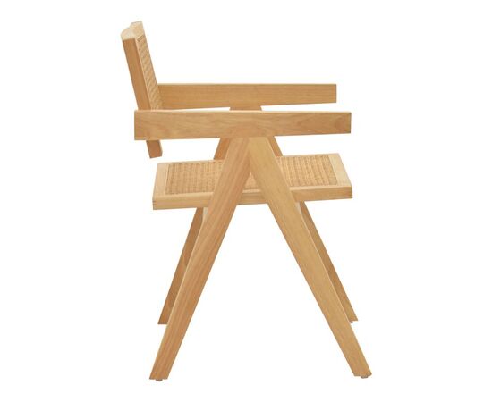 Πολυθρόνα Kalen pakoworld φυσικό rubberwood 52x59x79εκ - ΚΑΡΕΚΛΕΣ - ΠΟΛΥΘΡΟΝΕΣ στο Milonadakis.gr