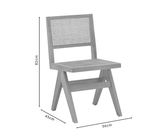 Καρέκλα Brenin pakoworld φυσικό rubberwood 45x56x82εκ - ΚΑΡΕΚΛΕΣ - ΠΟΛΥΘΡΟΝΕΣ ΕΣ. στο Milonadakis.gr