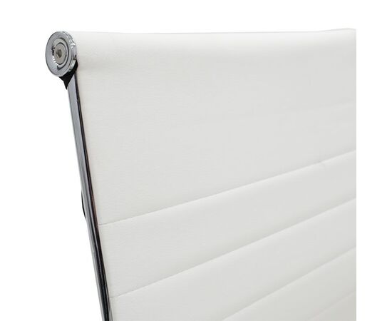 Καρέκλα γραφείου επισκέπτη Valter pakoworld λευκό pu 55.5x52x95.5εκ - ΚΑΡΕΚΛΕΣ ΕΠΙΣΚΕΠΤΗ στο Milonadakis.gr
